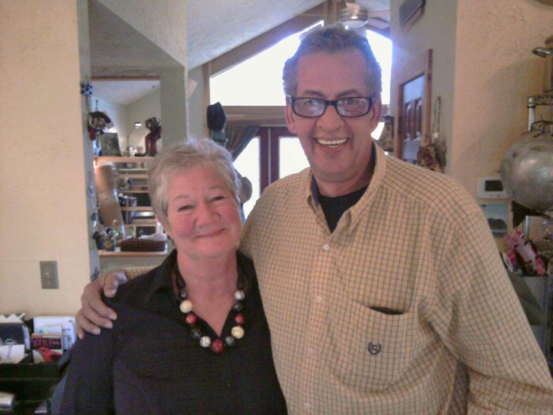 Becky and Marvin Carney are shown in their Milton home. BY KARA NUZBACK